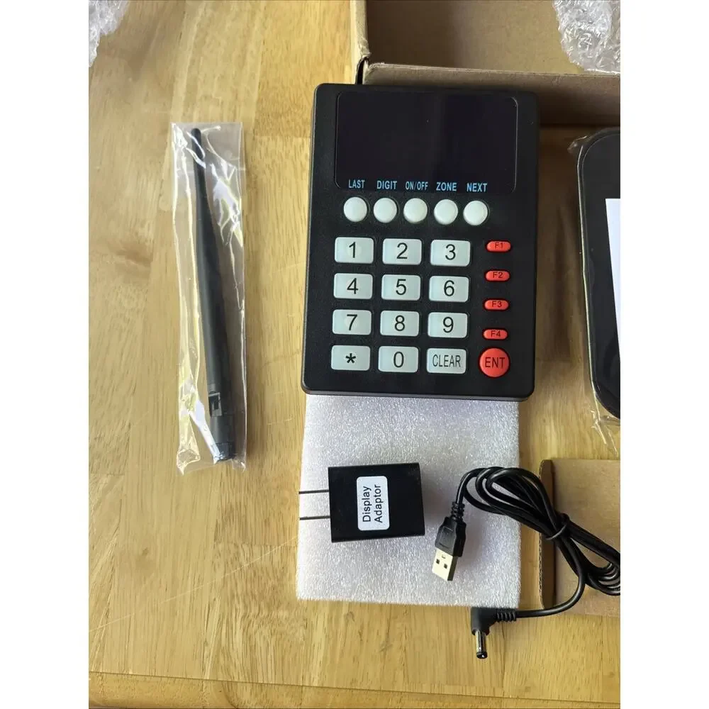 Wireless Queue Calling System 4-Digit Now Serving Numbering Display for Bank